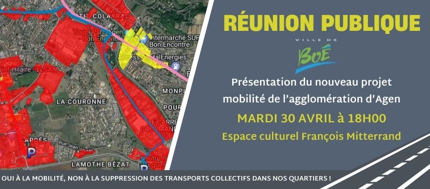 Pétition : OUI à la mobilité, NON à la suppression des transports collectifs dans nos quartiers !