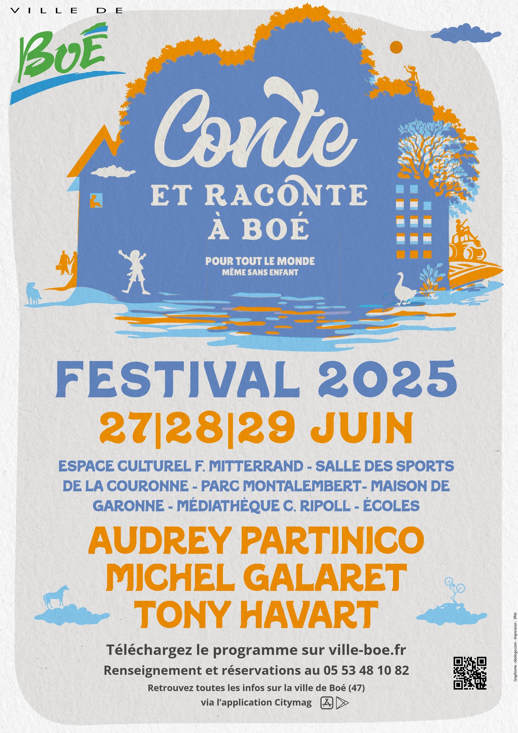 Conte et raconte à Boé, c'est ce week-end !
