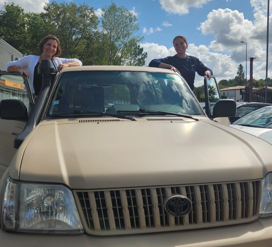 Une illacaise au départ du Rallye des Gazelles