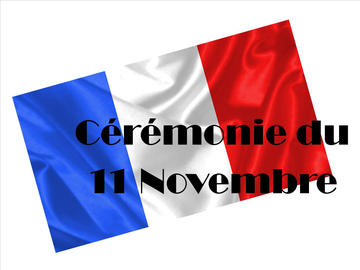 CEREMONIE DU 11 NOVEMBRE