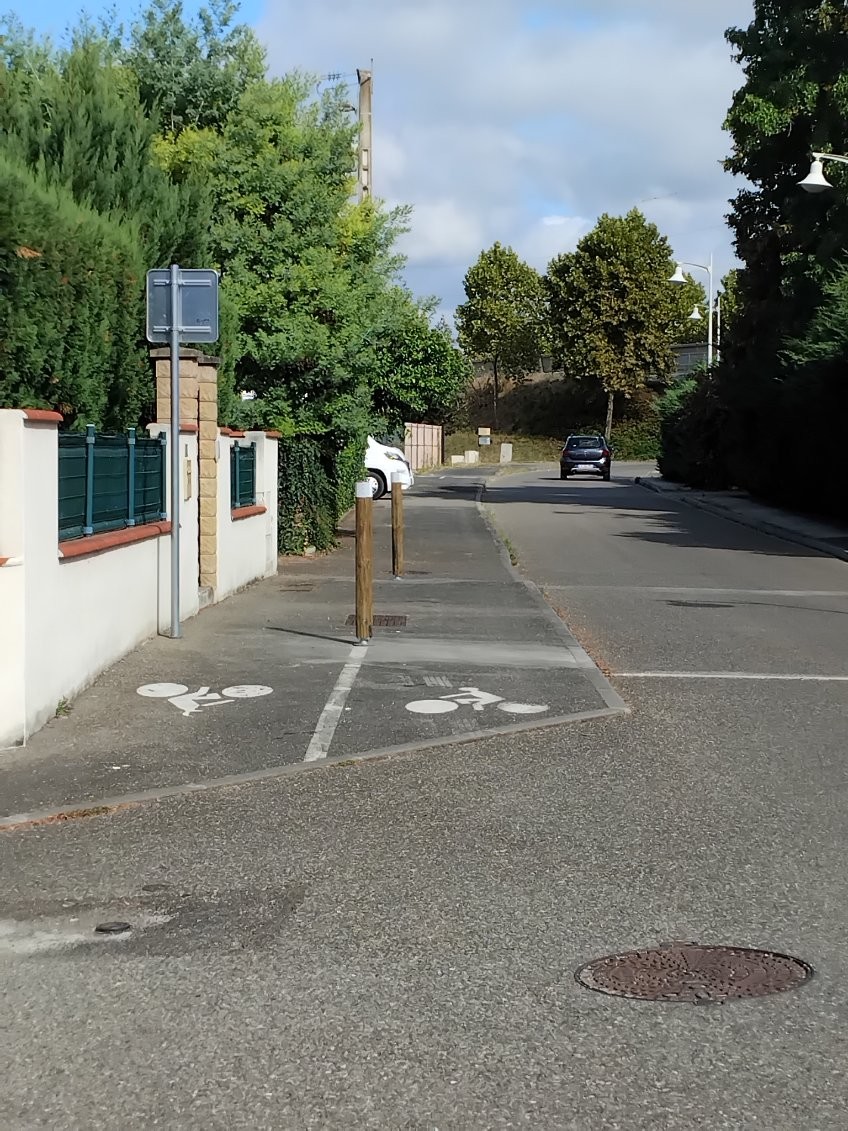 Travaux de sécurisation des pistes cyclables