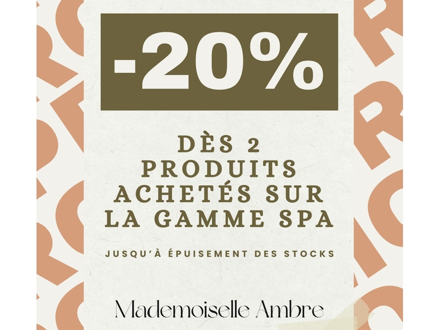 OFFRE SPÉCIALE CHEZ MADEMOISELLE AMBRE