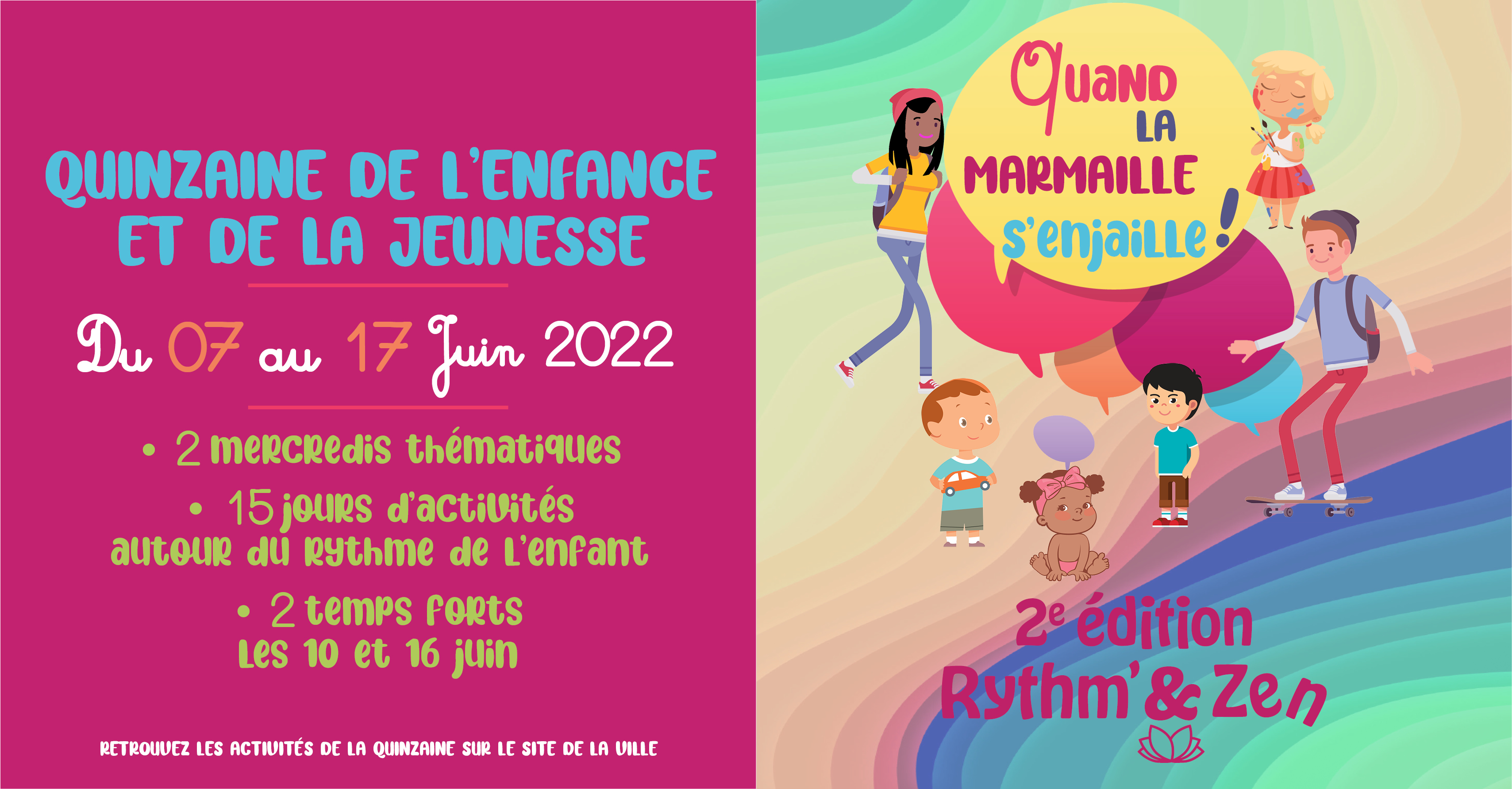 Quand la marmaille s'enjaille ! Temps fort de vendredi 10 juin