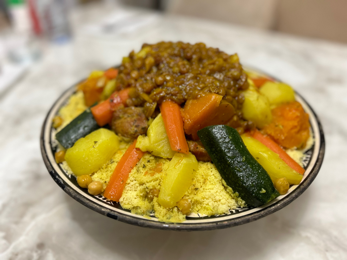 Couscous marocain personnalisé 
