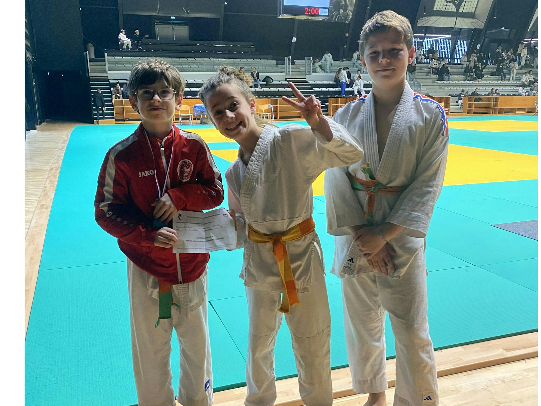 Résultats critérium benjamins secteur