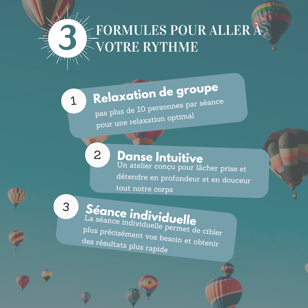 3 Formules au service de votre bien-être
