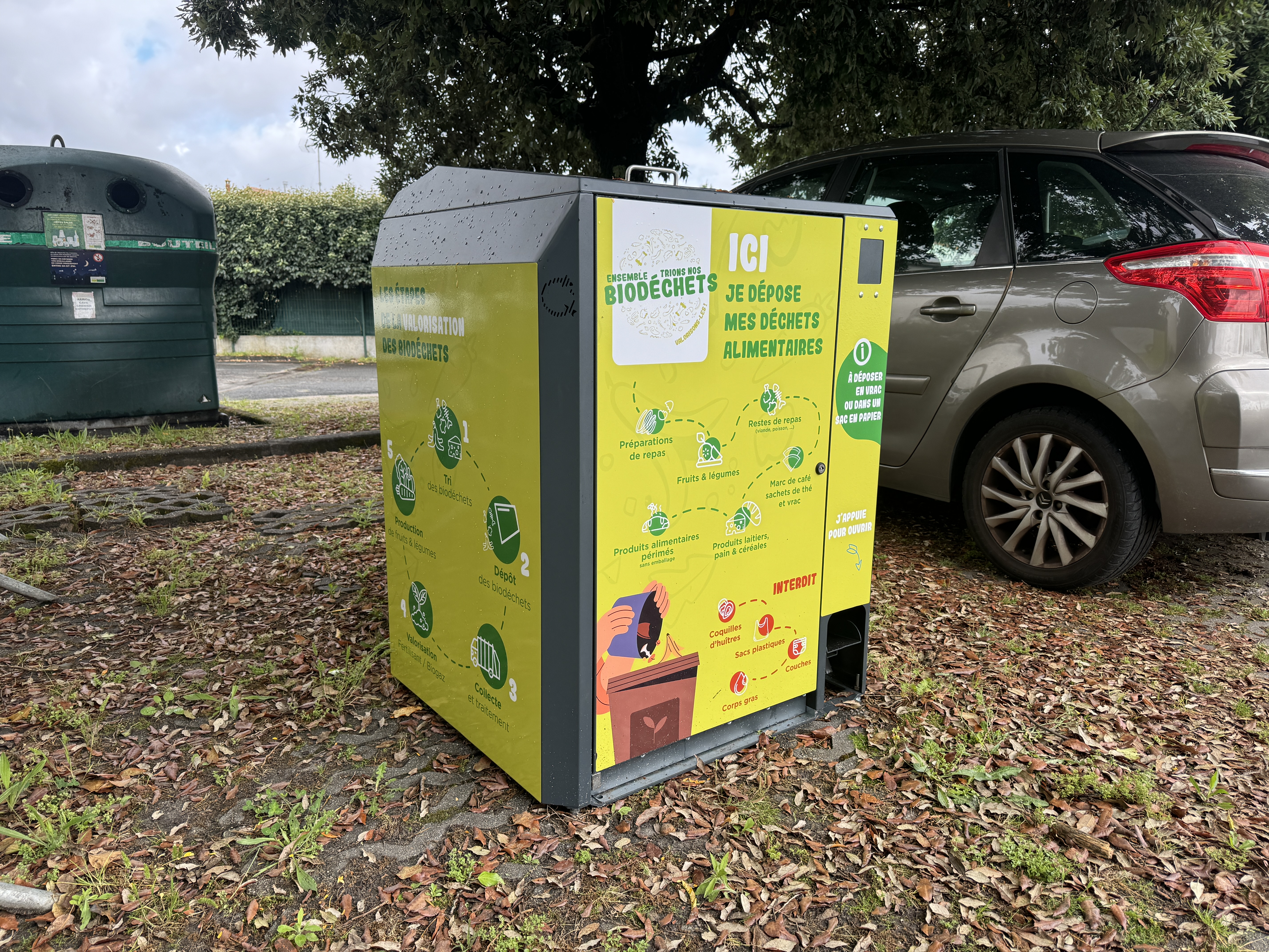 CDC Jalle Eau Bourde - Bornes Biodéchets