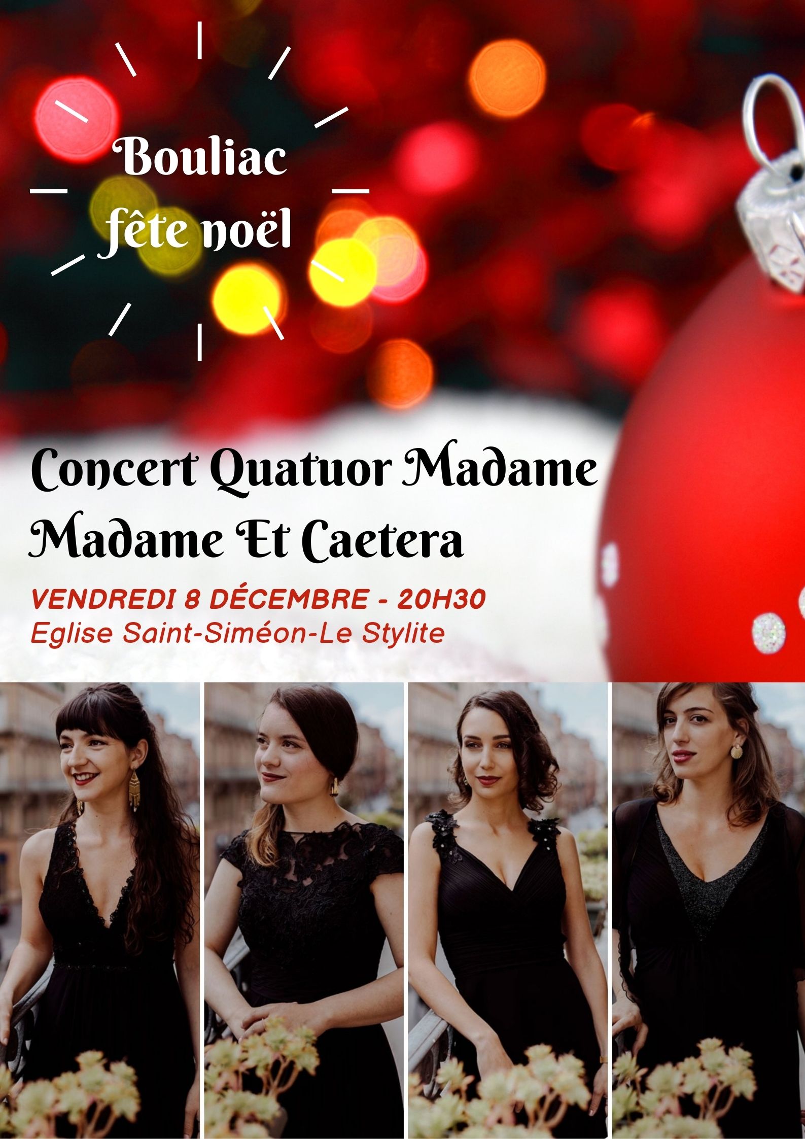 Concert Quatuor madame