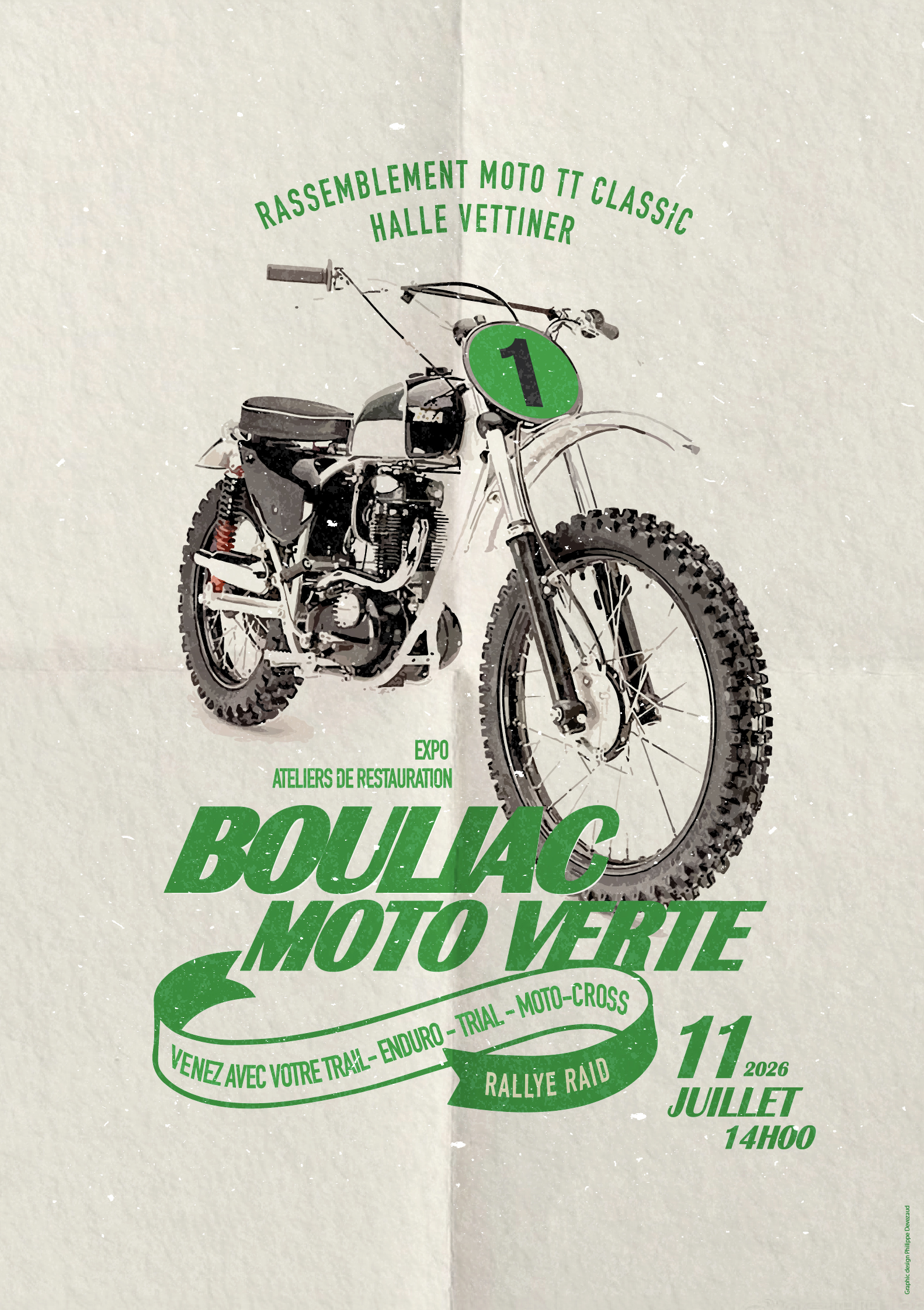 BOULIAC MOTO VERTE