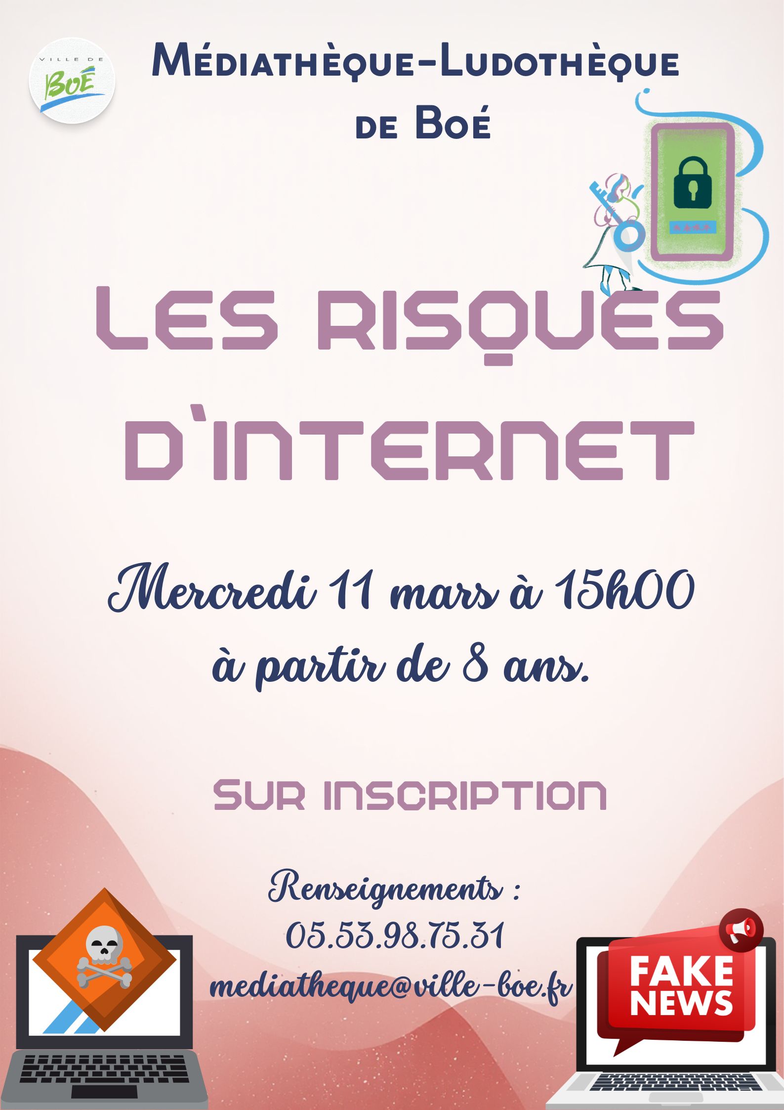 Les risques de l'internet et des réseaux sociaux