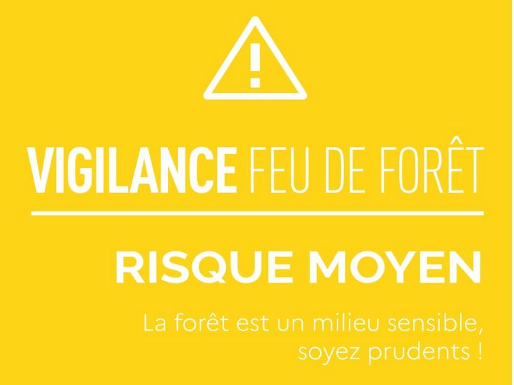 Feux de forêt en Gironde : abaissement du niveau de vigilance orange à vigilance jaune
