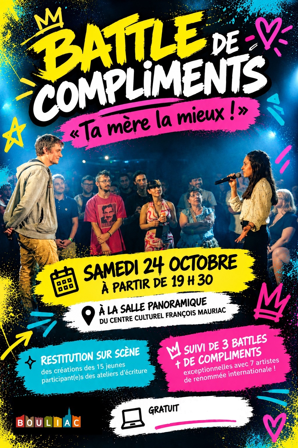 Battle de compliments "Ta mère la mieux !"