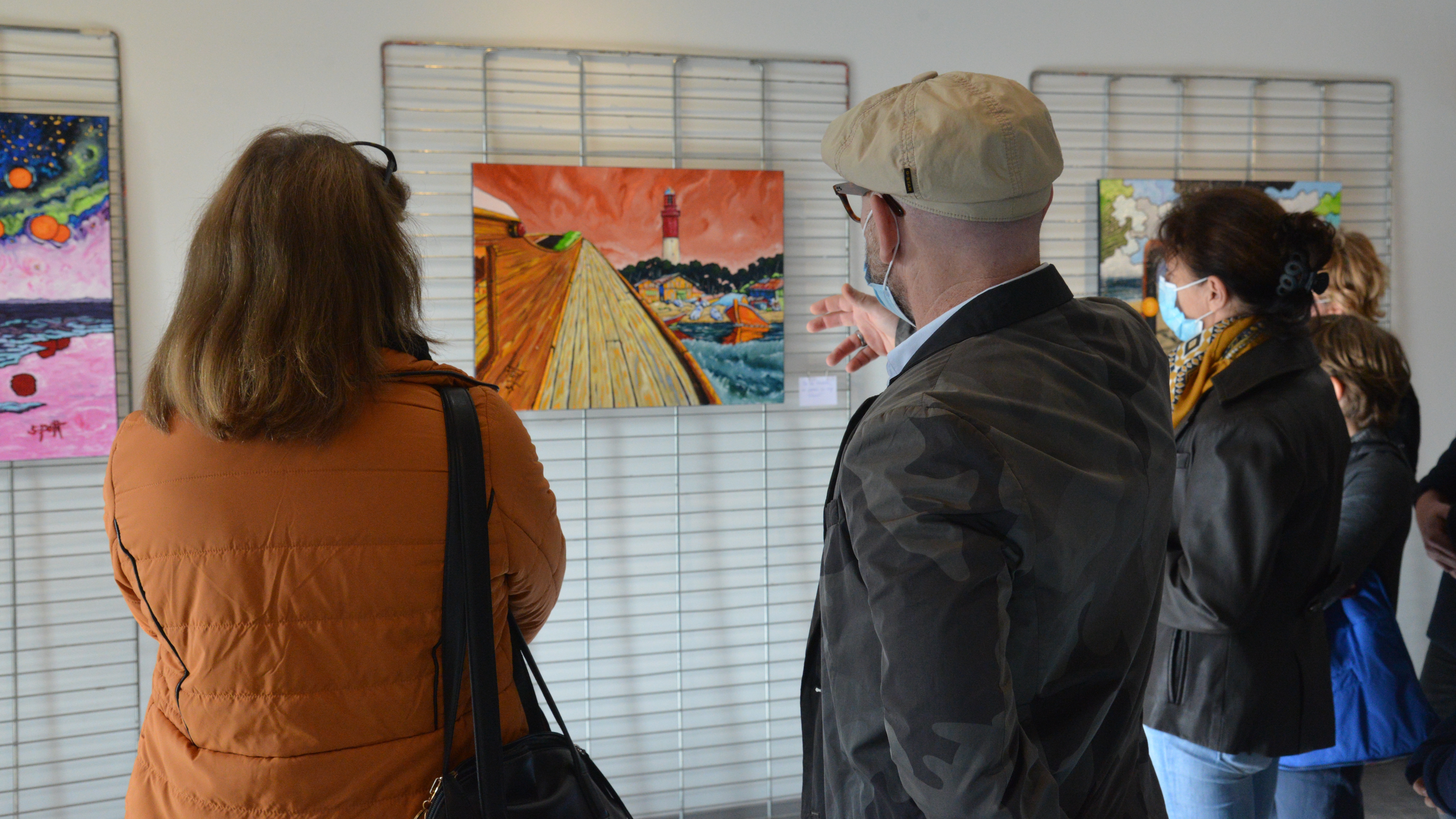 Retour sur l'exposition de peinture de Sébastien Petit