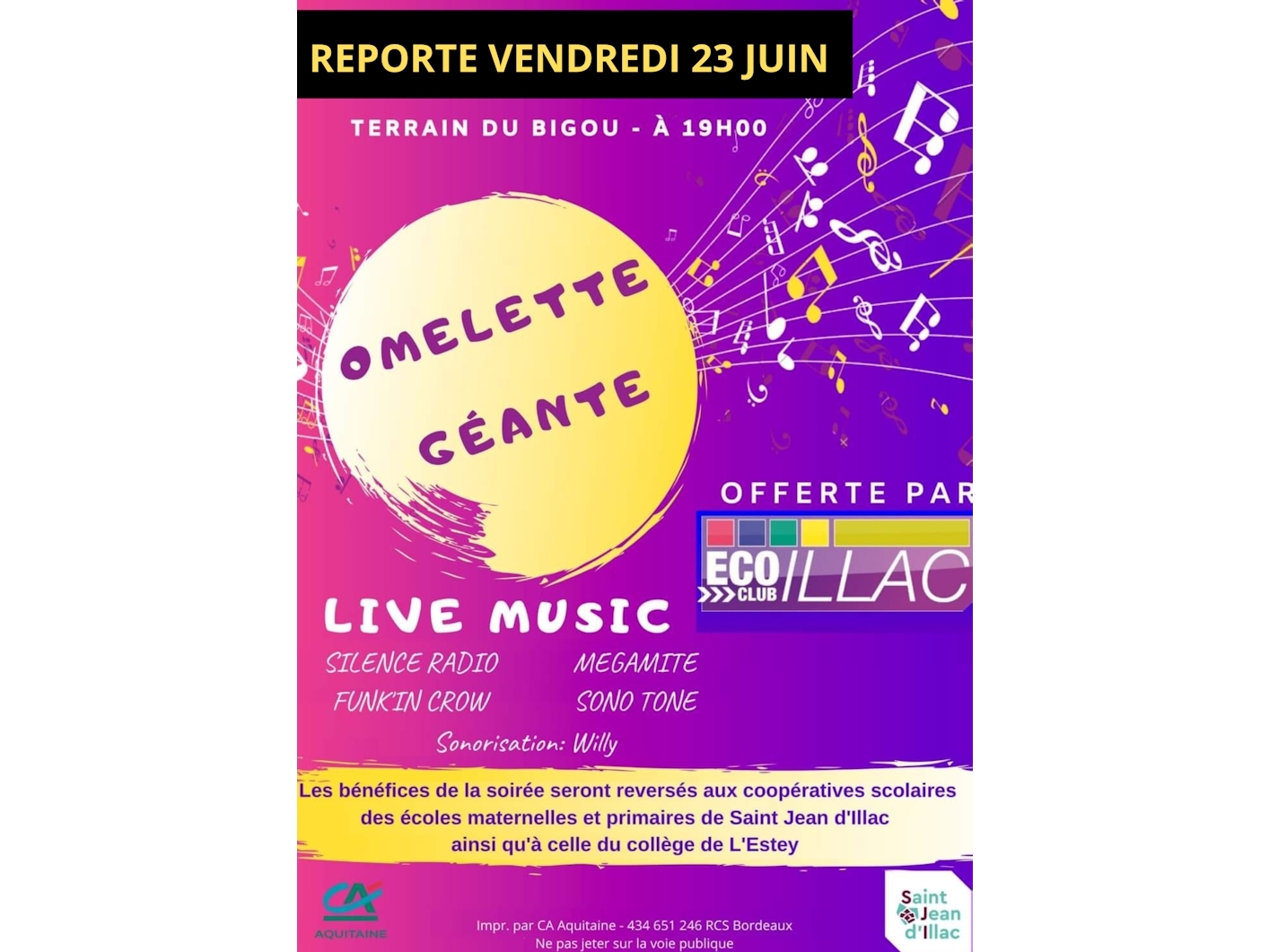 Omelette Géante Gratuite