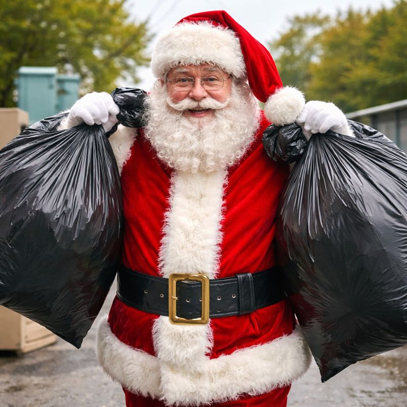 Collecte des containers - fêtes de fin d'année