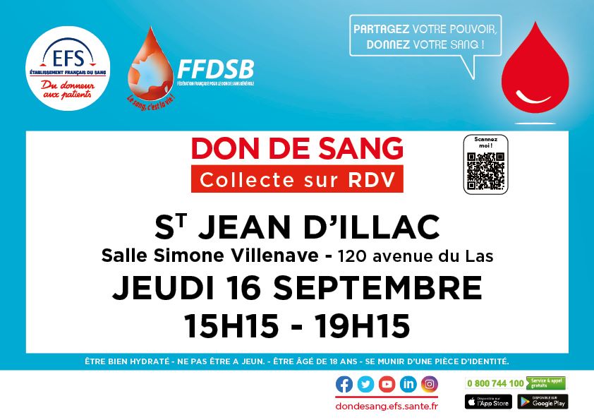 [ DON DU SANG - APPEL D'URGENCE ]