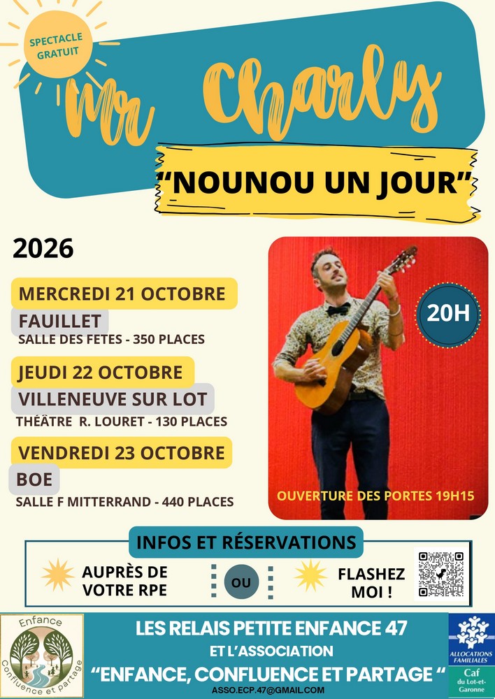 MR CHARLY - UN SPECTACLE POUR TOUS !