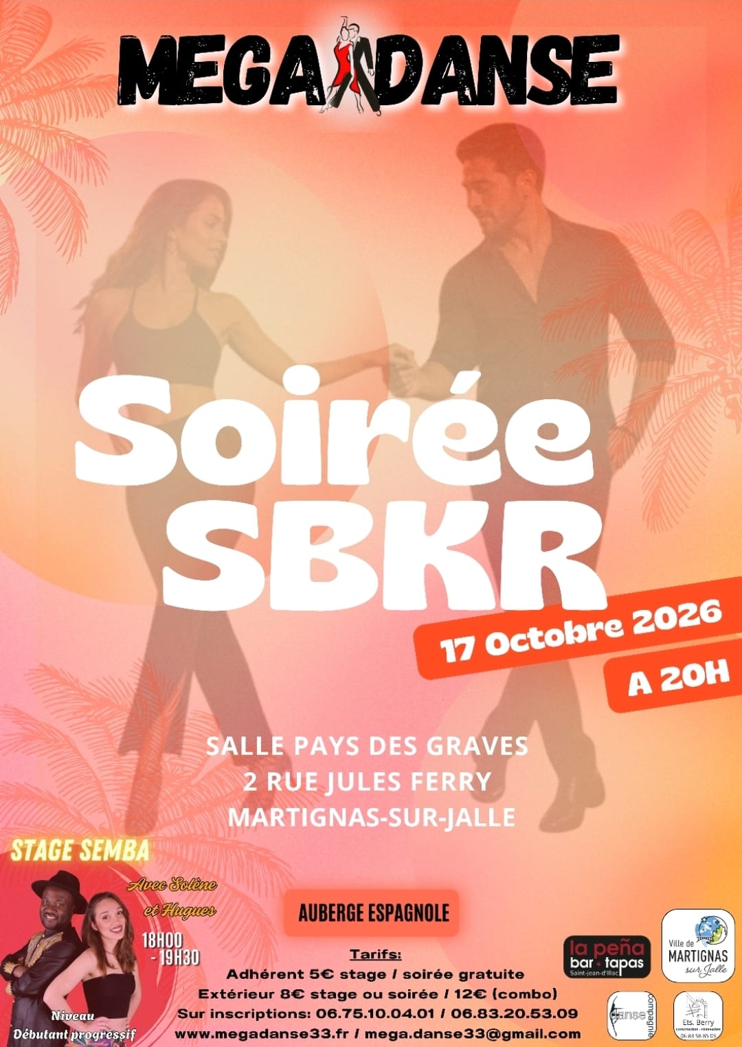 Soirée SBKR organisée par Mégadanse 