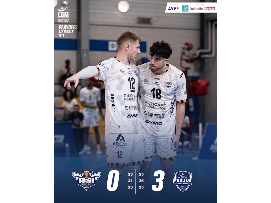 Fréjus vs ASI : Défaite 3/0 mais rien n'est joué !!
