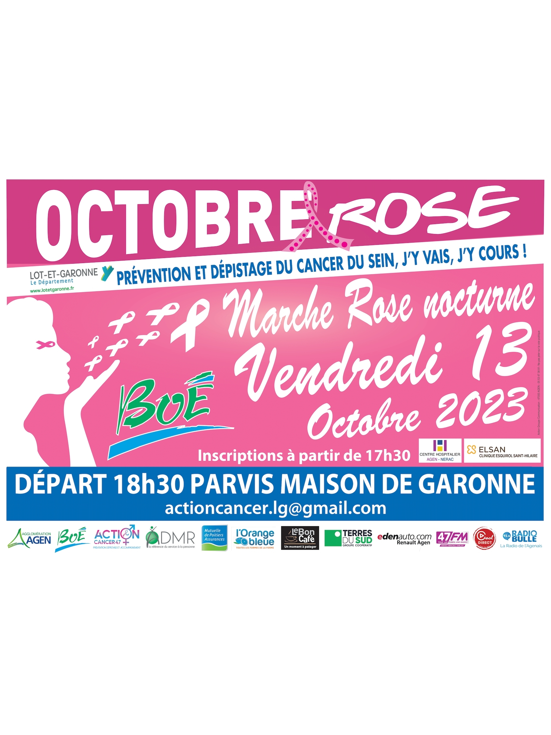 Marche Rose Nocturne