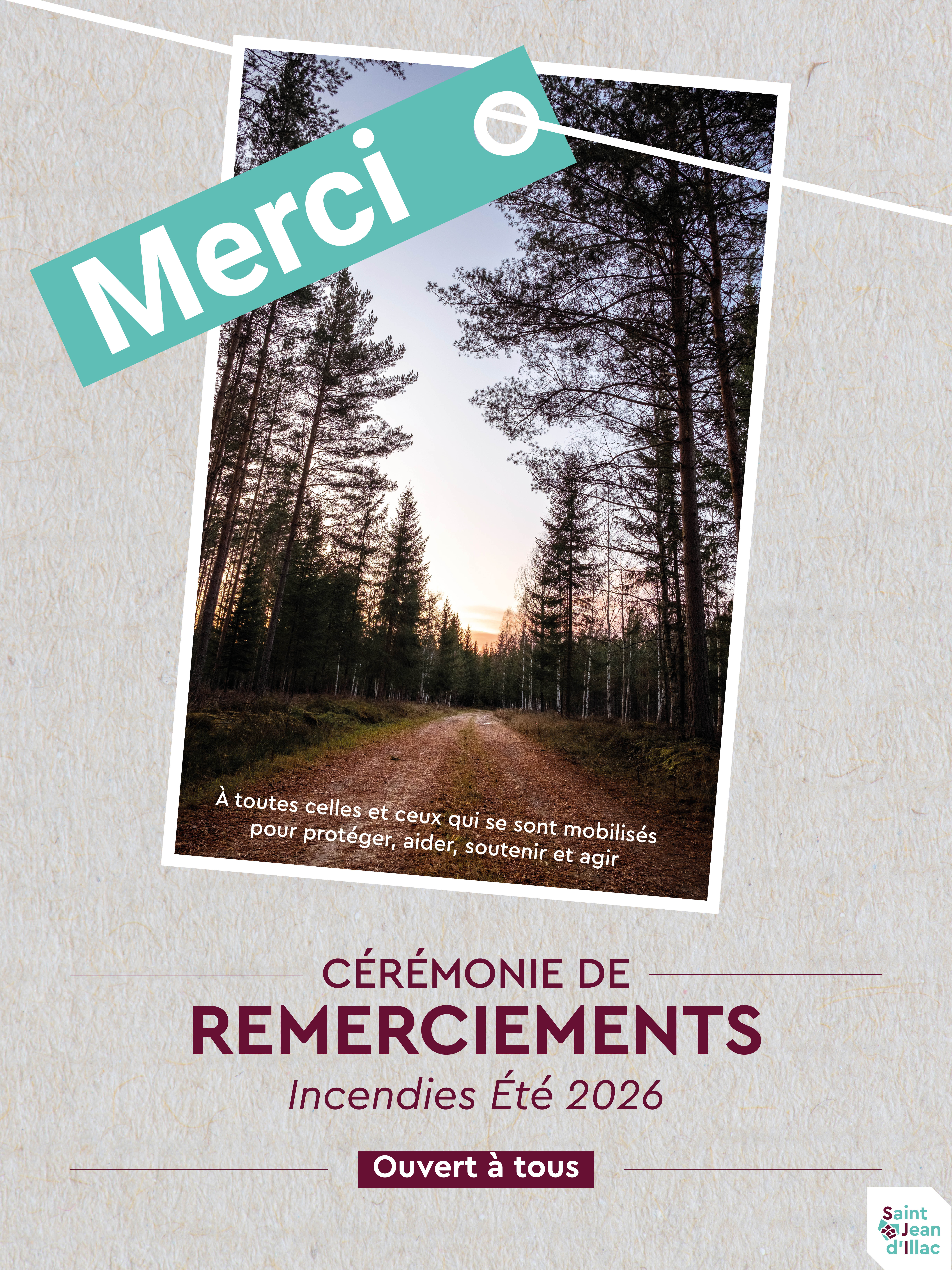 Cérémonie de remerciements - Incendies été 2026