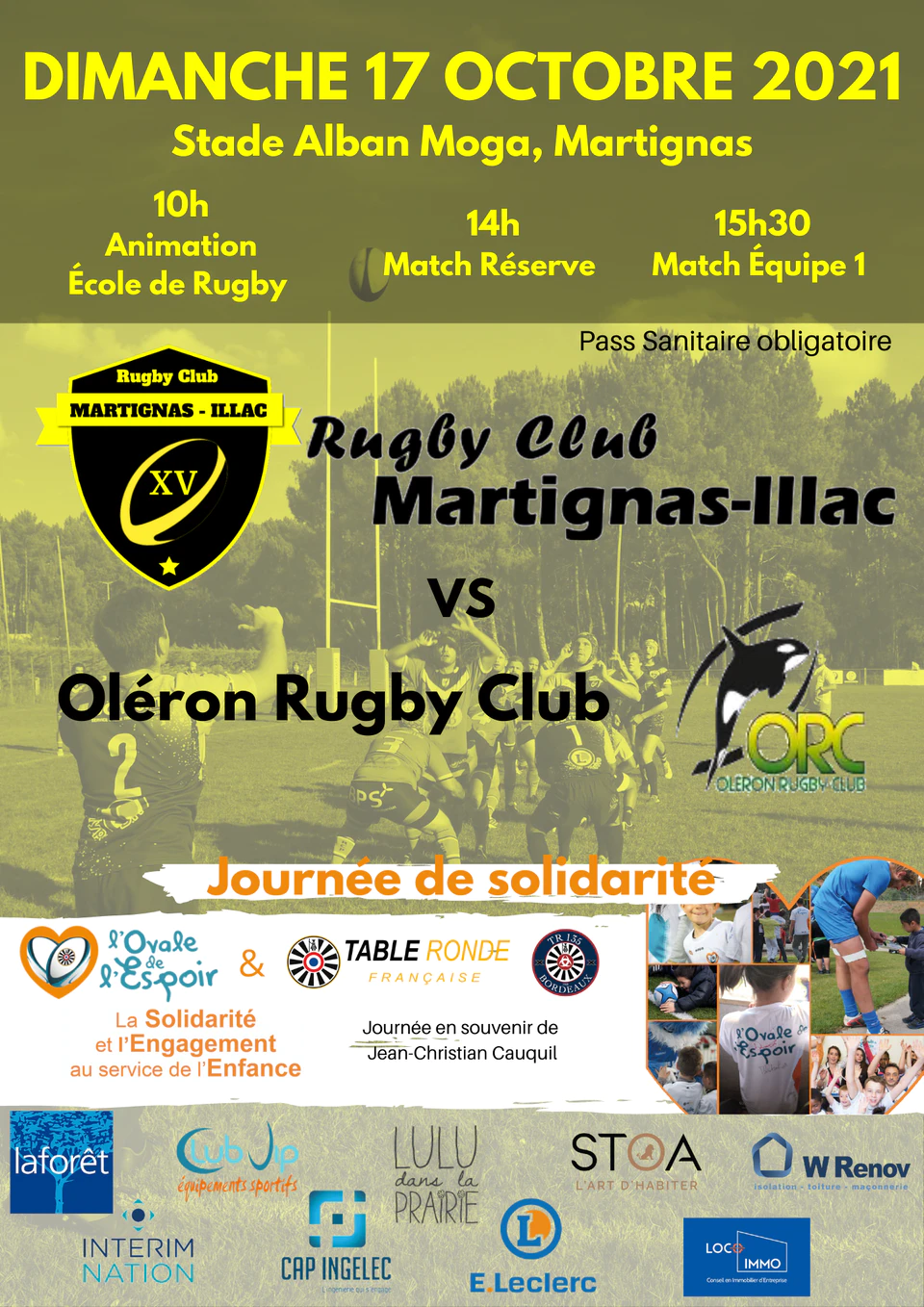 Journée Ovale de l'Espoir