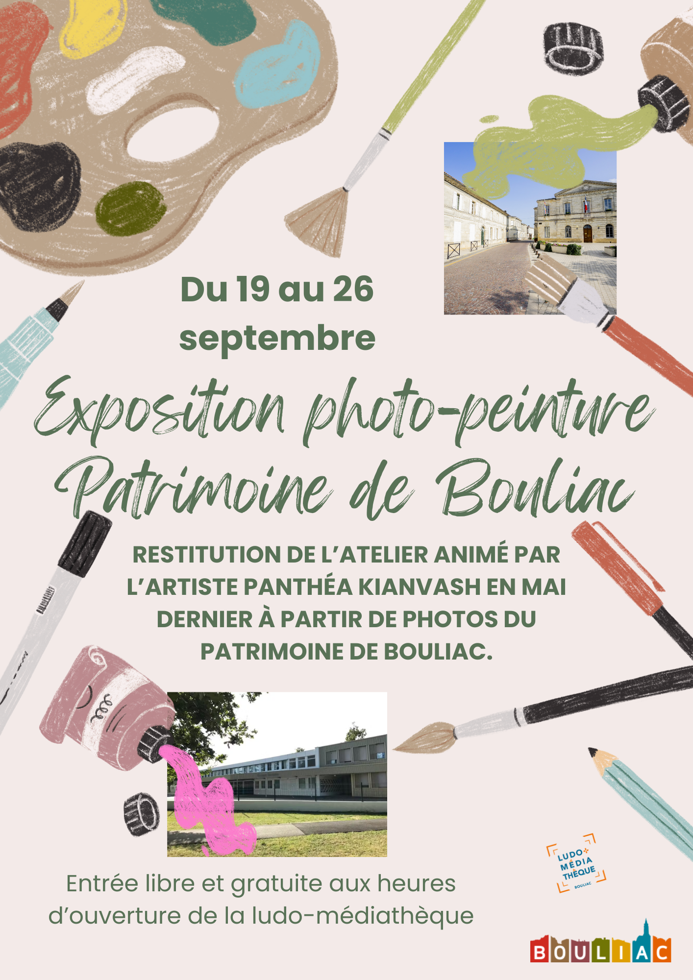 Expo Photo-peinture Patrimoine de Bouliac