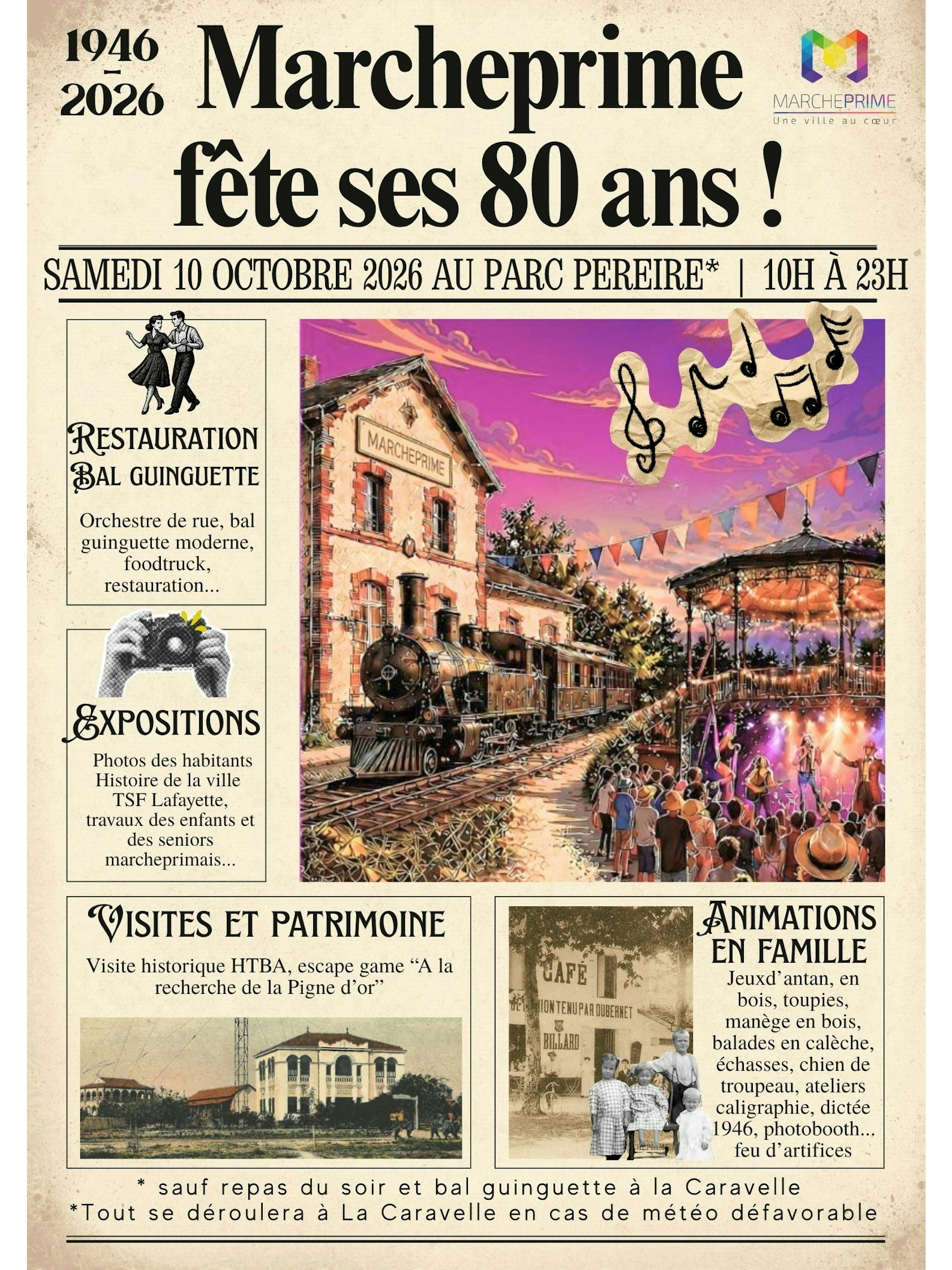 80 ans de Marcheprime