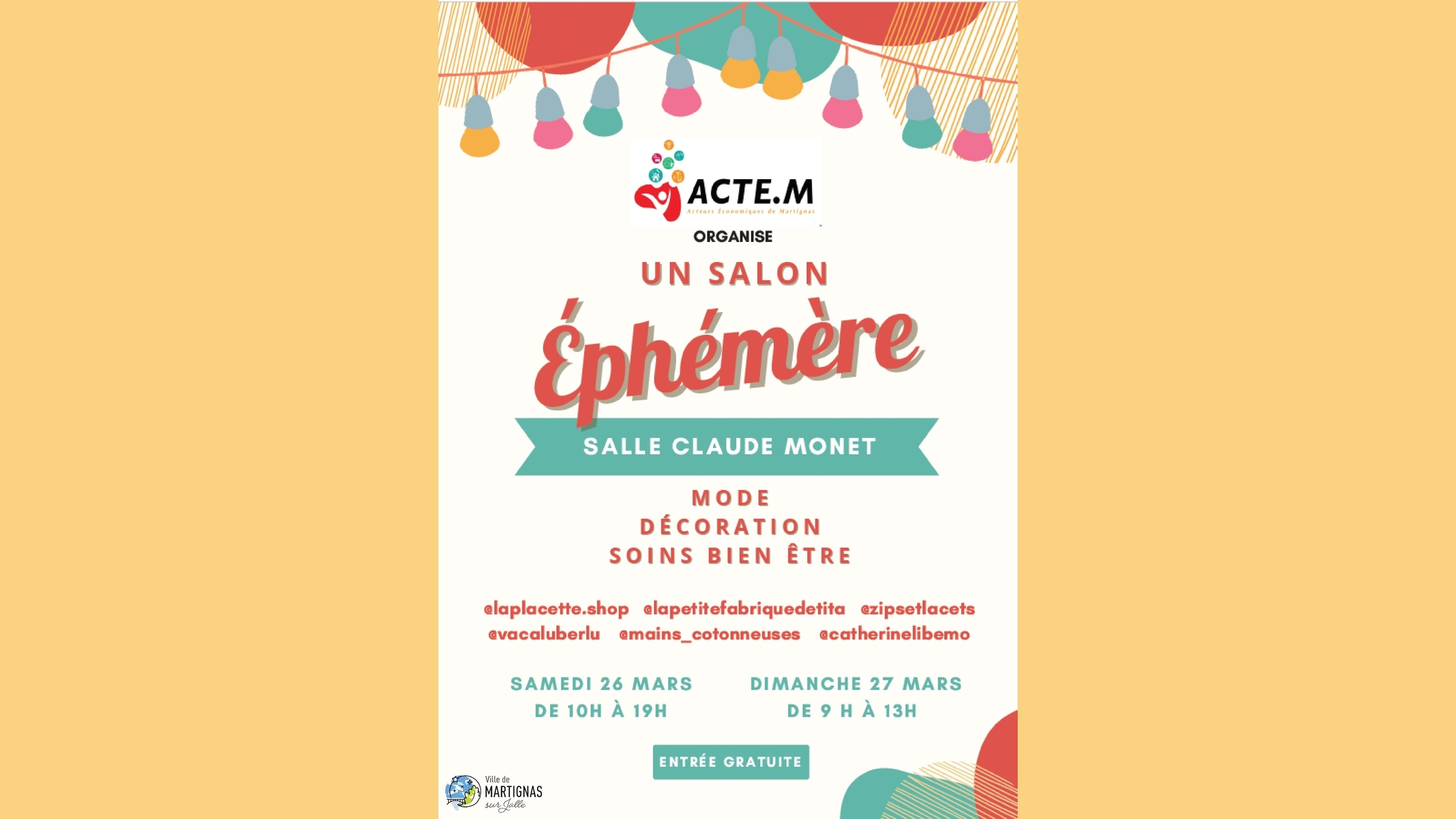 La Placette au salon éphémère