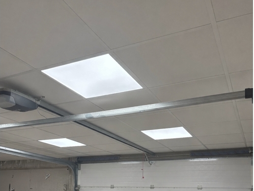 Plafond modulaire garage