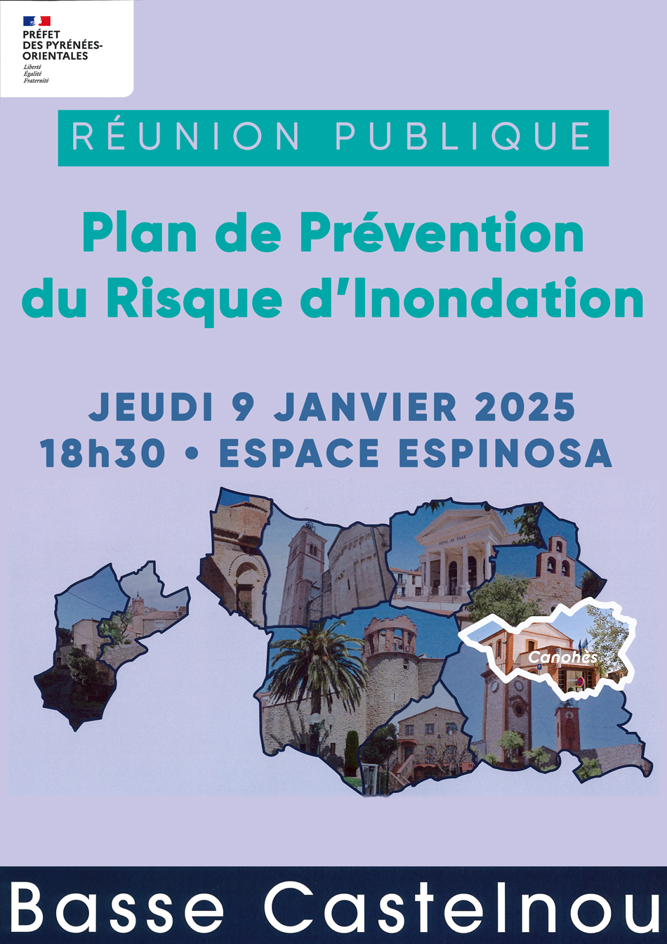 🌊 Réunion publique sur le Plan de Prévention du Risque d'Inondation 🌊