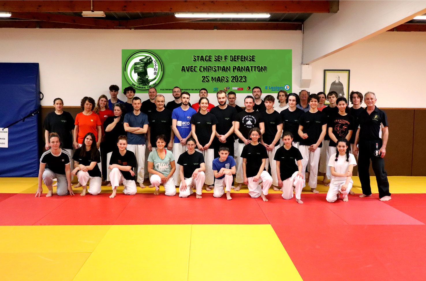 Stage de self défense au Taillan