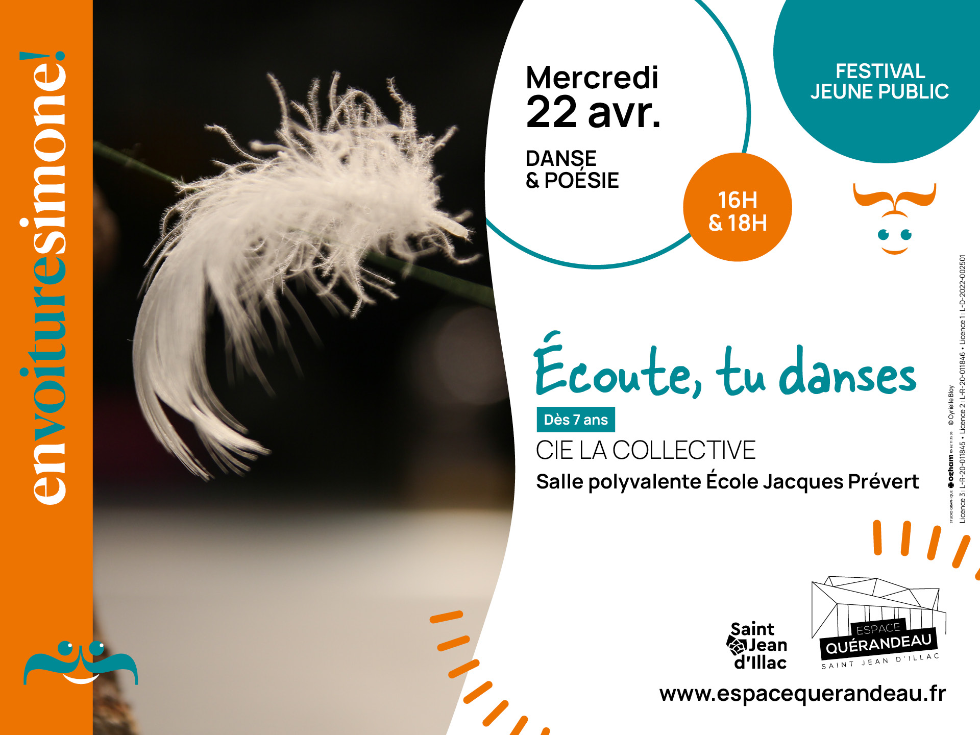 Spectacle - Ecoute, tu danses
