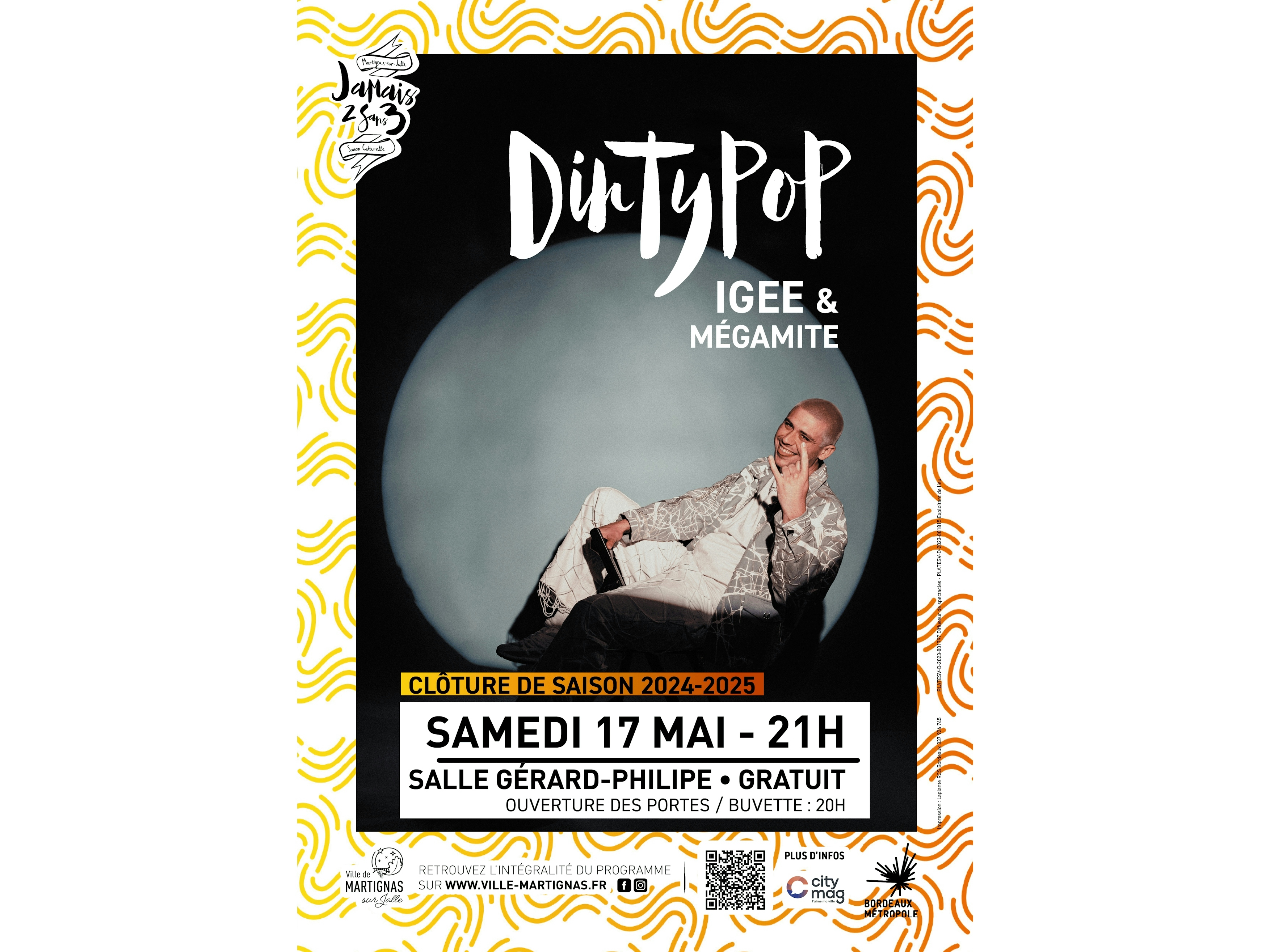 Clôture de saison : 2 concerts gratuits !