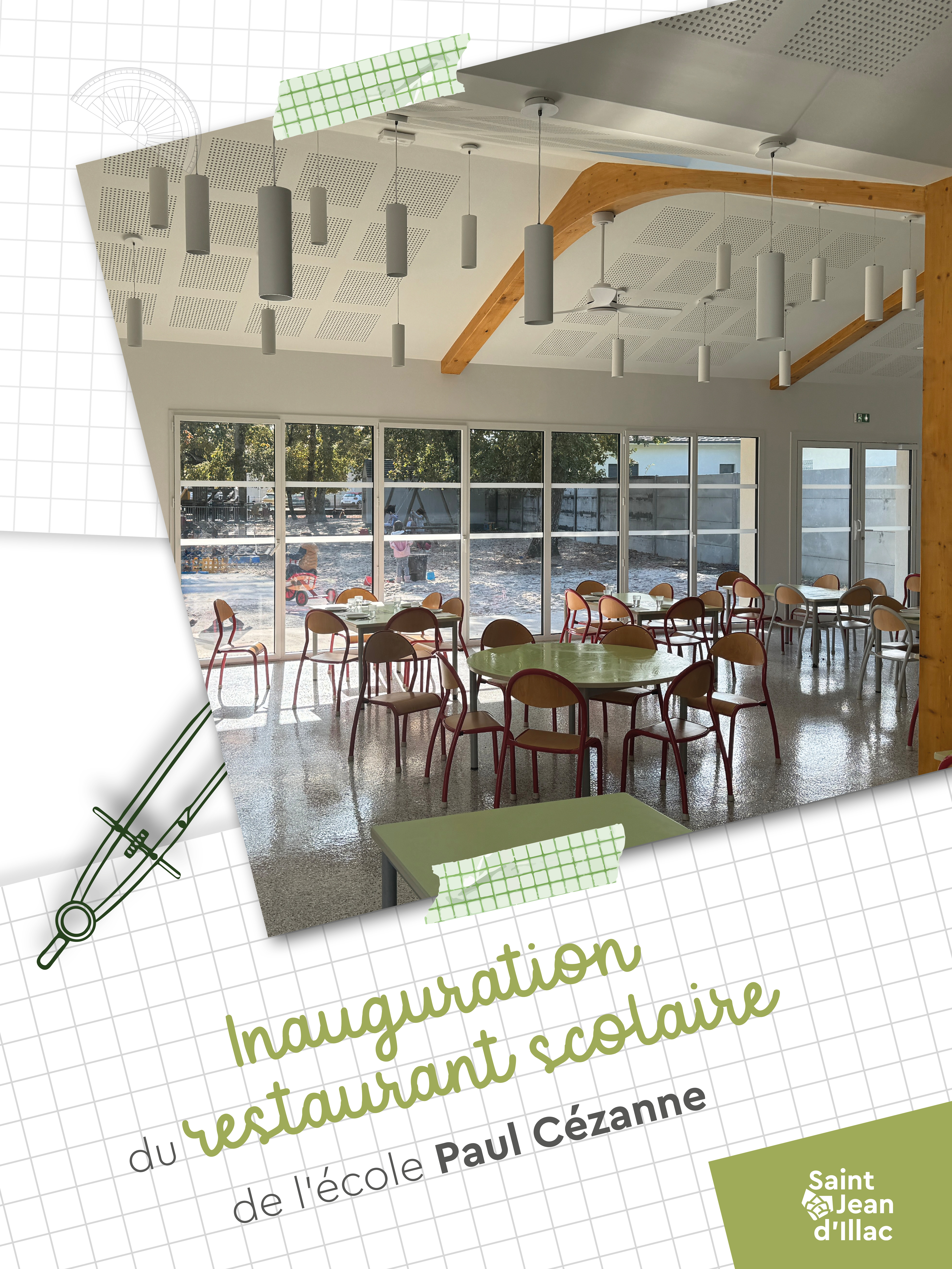 Inauguration - Restaurant scolaire Paul Cézanne