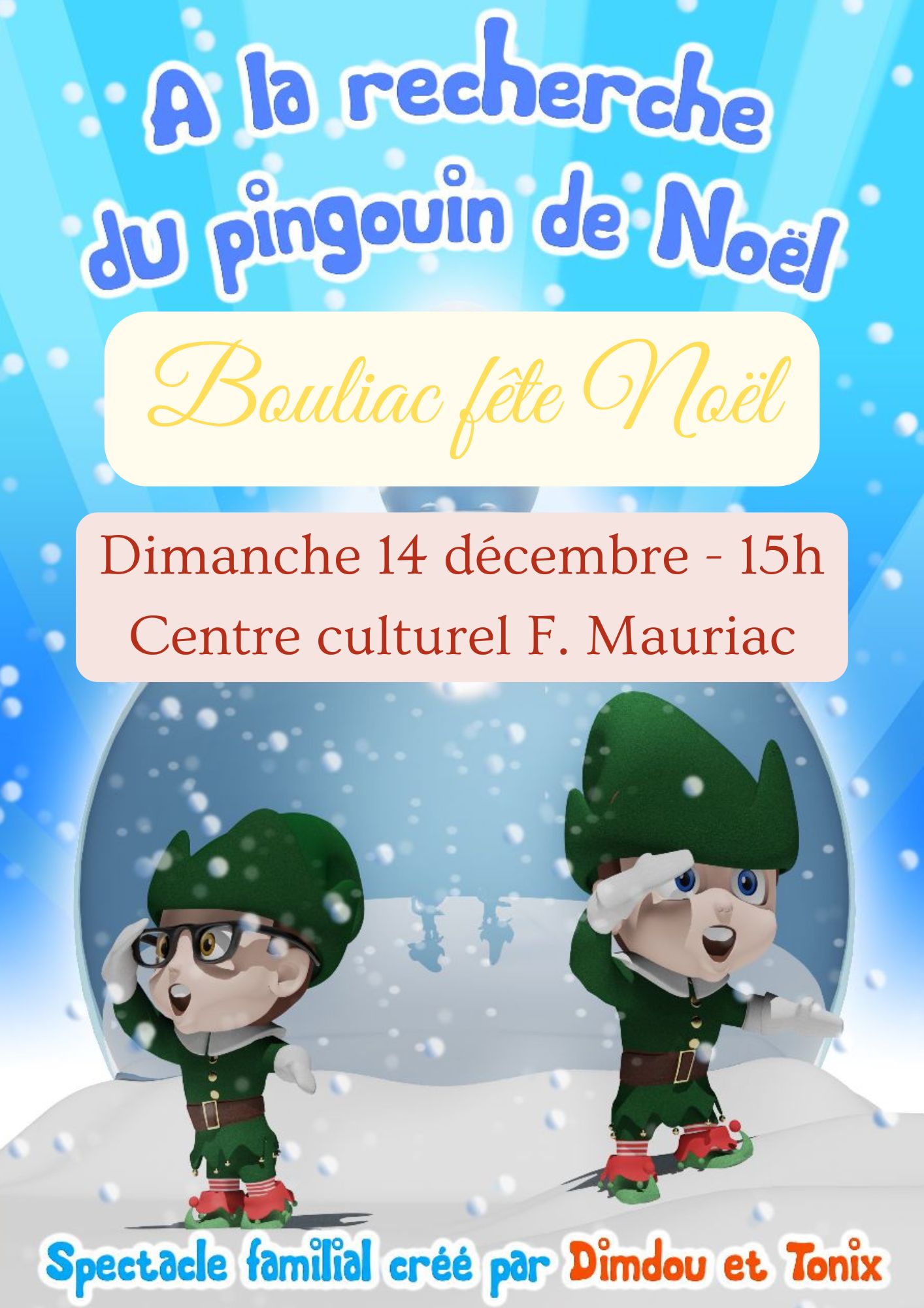 A la recherche du Pingouin de noël