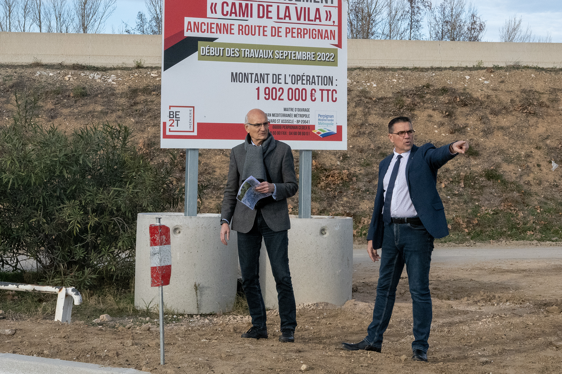 🚧🚧 [ MODIFICATION TRAVAUX ANCIENNE ROUTE DE PERPIGNAN ] 🚧🚧