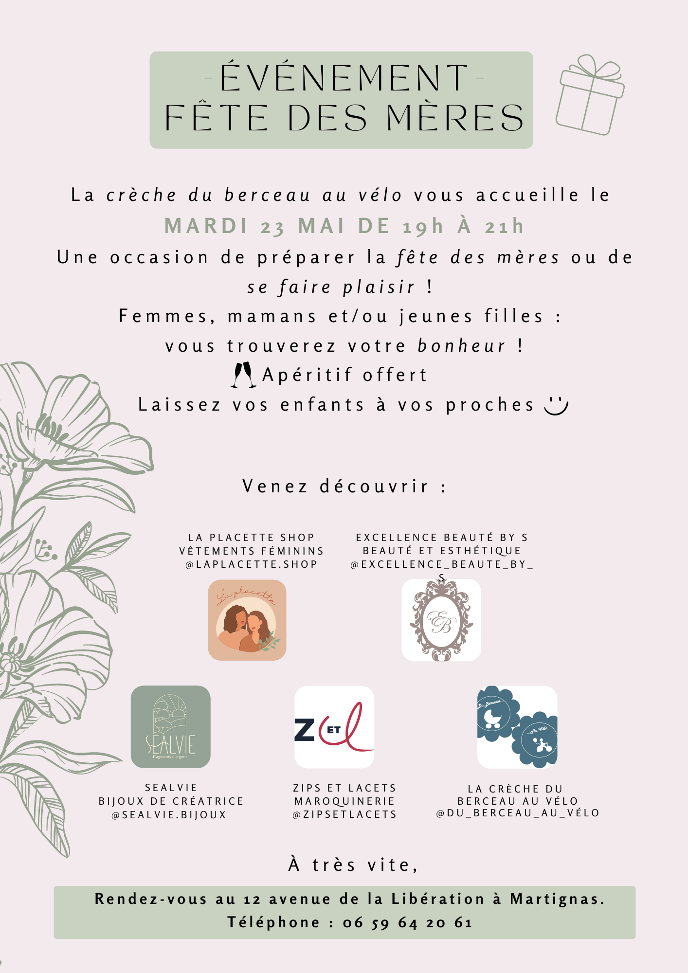 Evénement "Fête des mères"