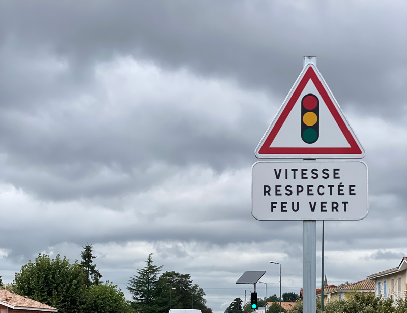 Mise en place des feux "récompenses"