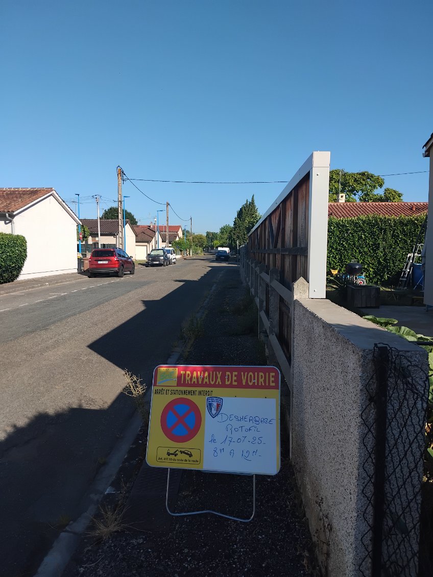 Campagne de désherbage