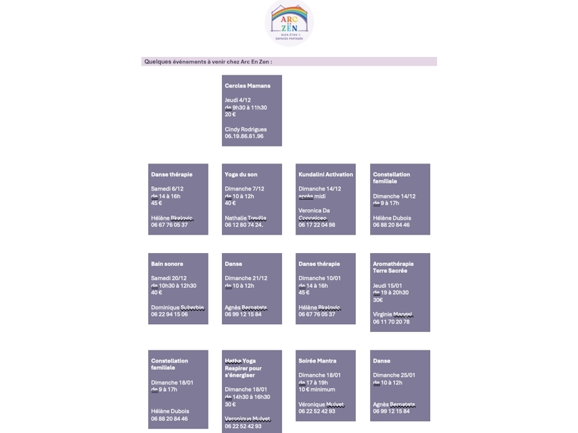 Newsletter Décembre