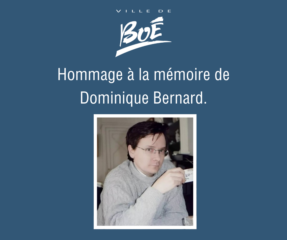 Hommage à Dominique Bernard