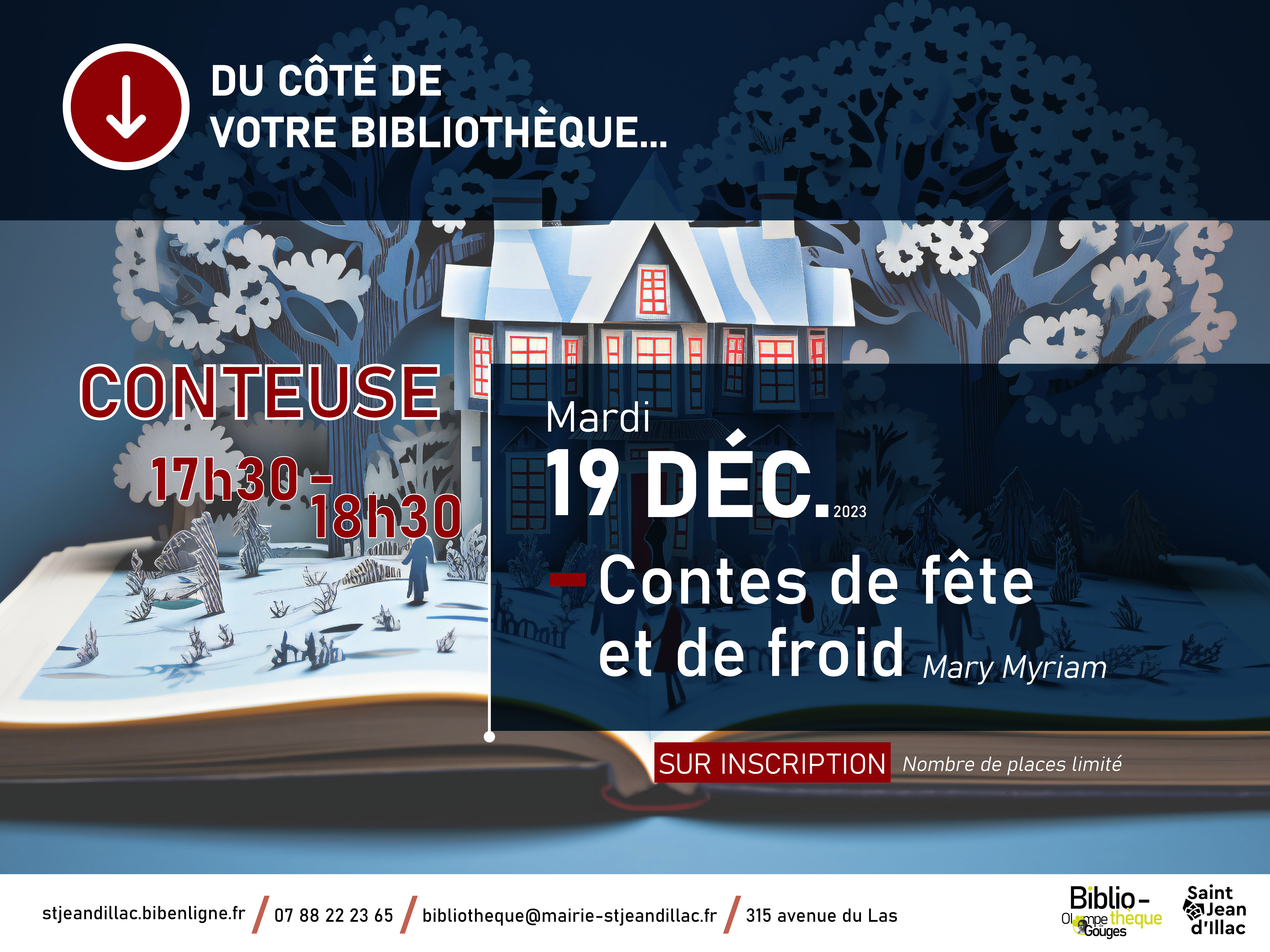 Bibliothèque - Conteuse