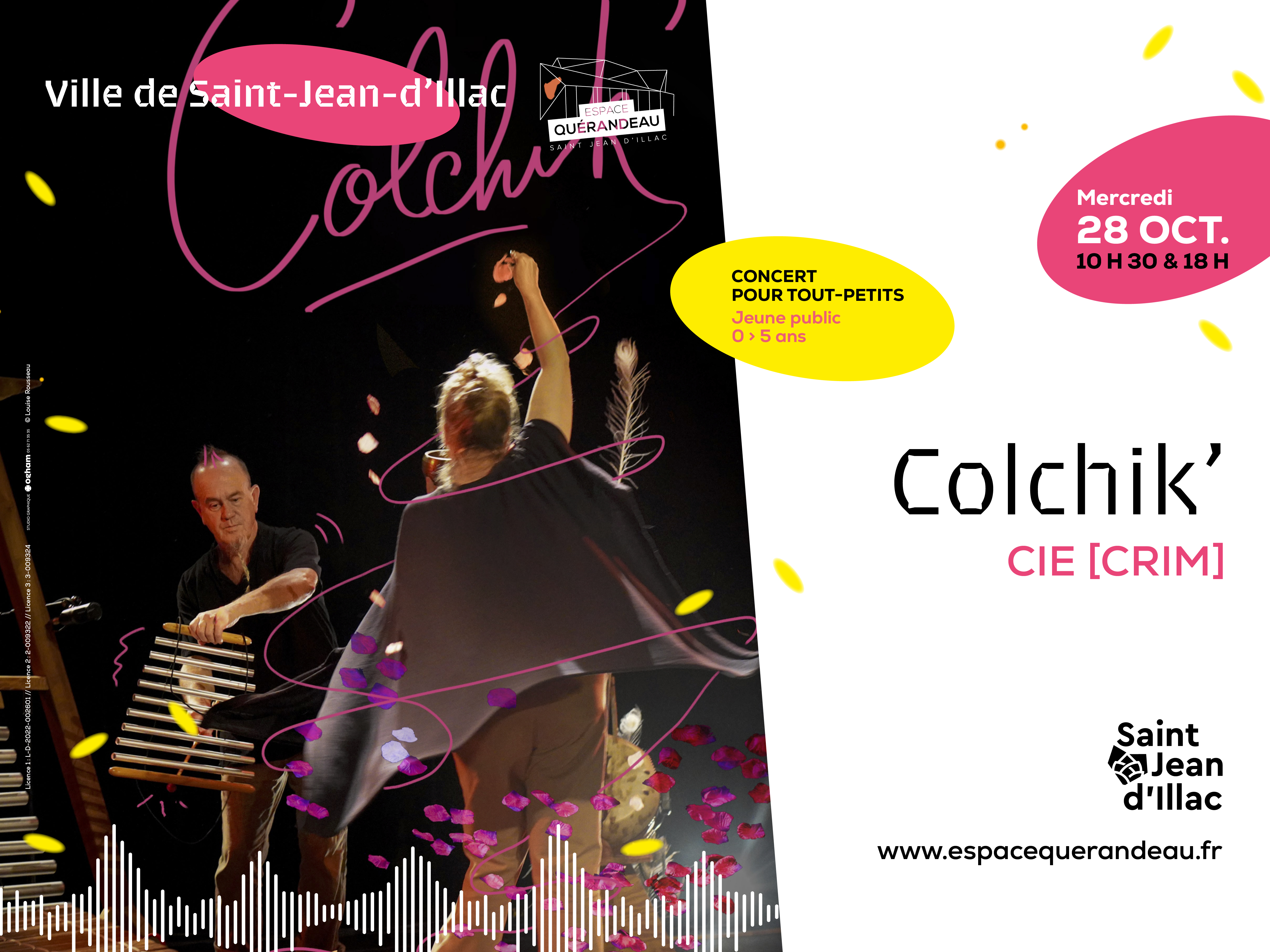 Spectacle jeune public Colchik'