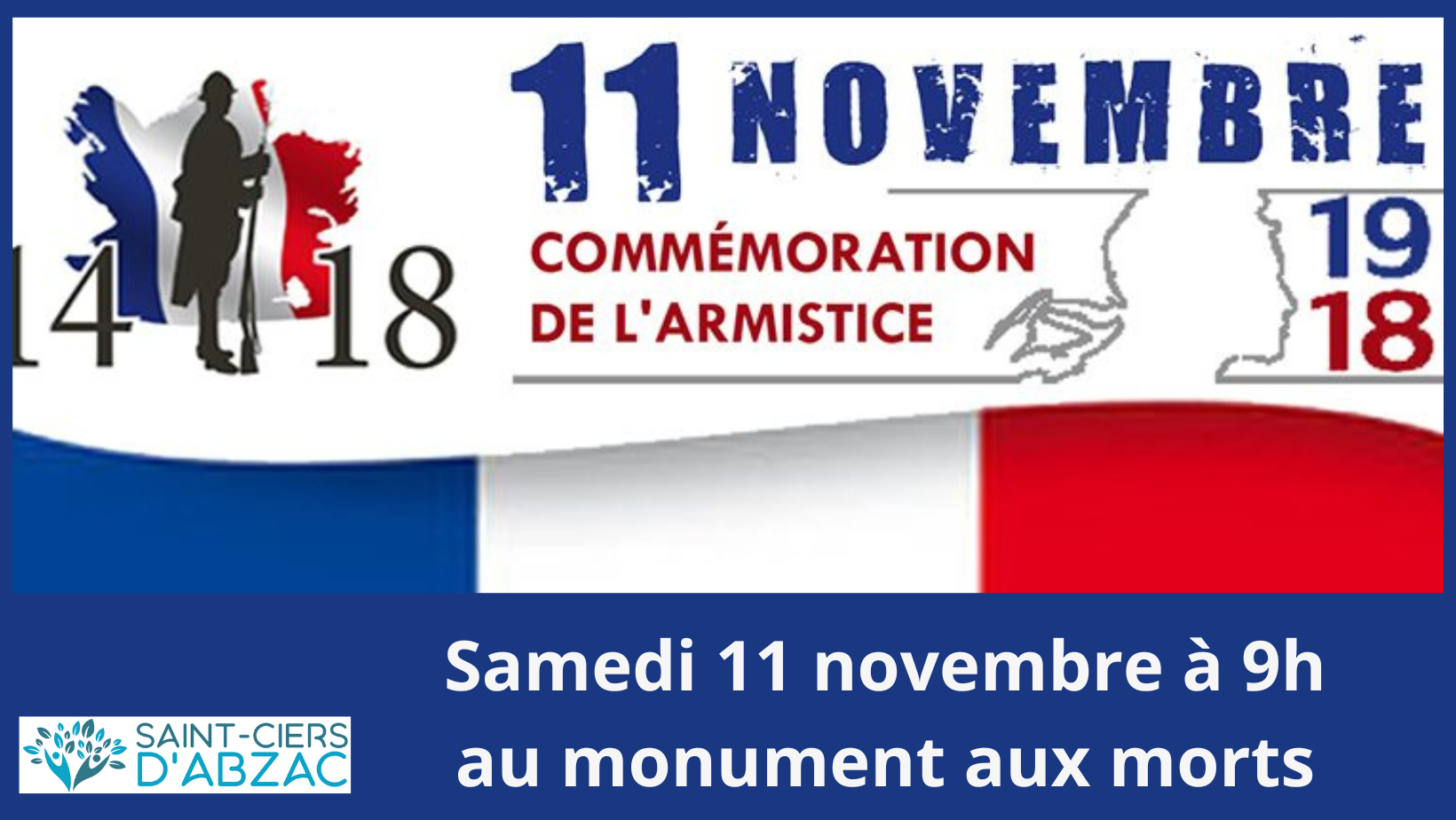 Commémoration de l'armistice 