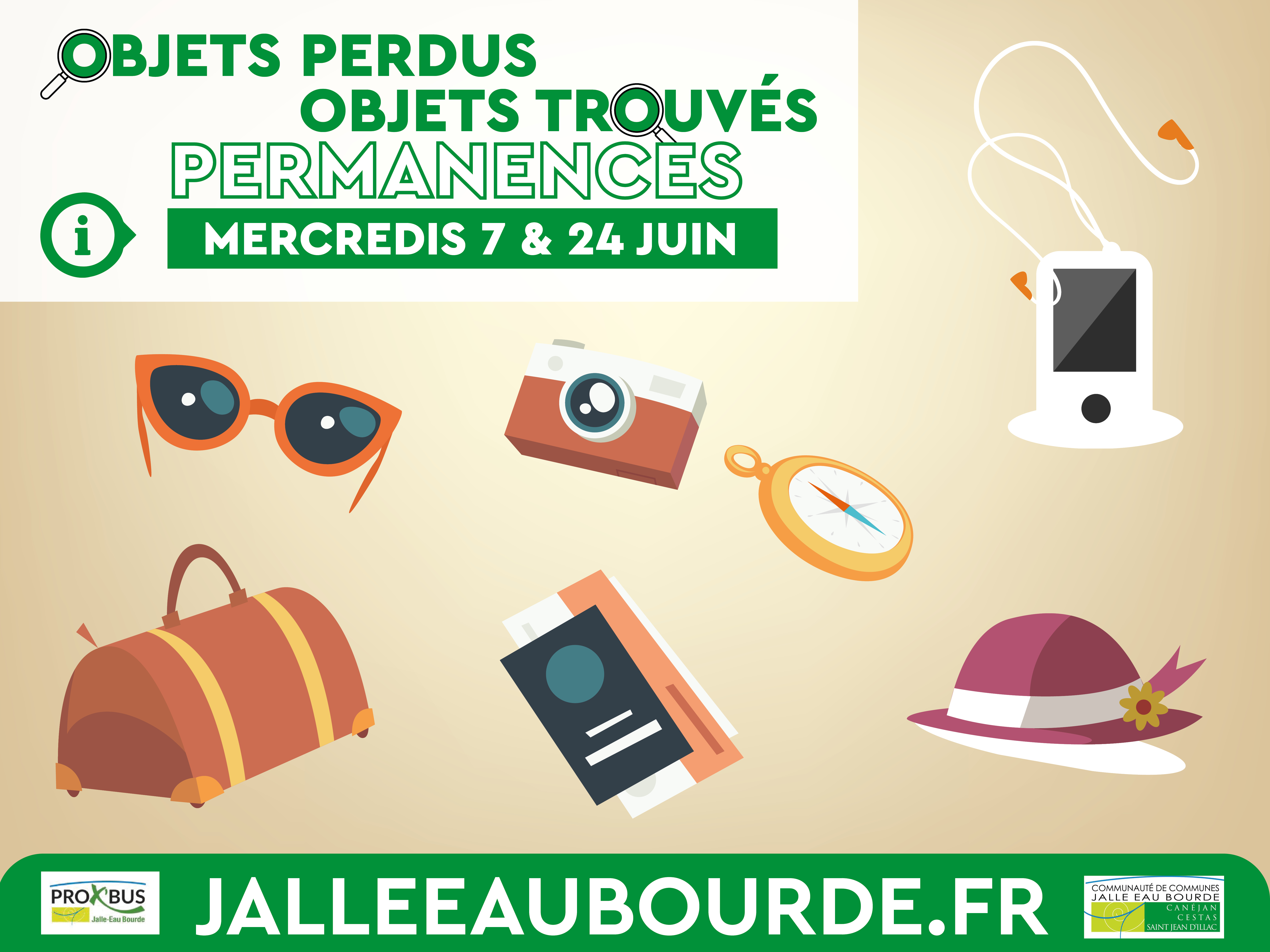 Objets perdus dans les cars scolaires ou Prox'Bus
