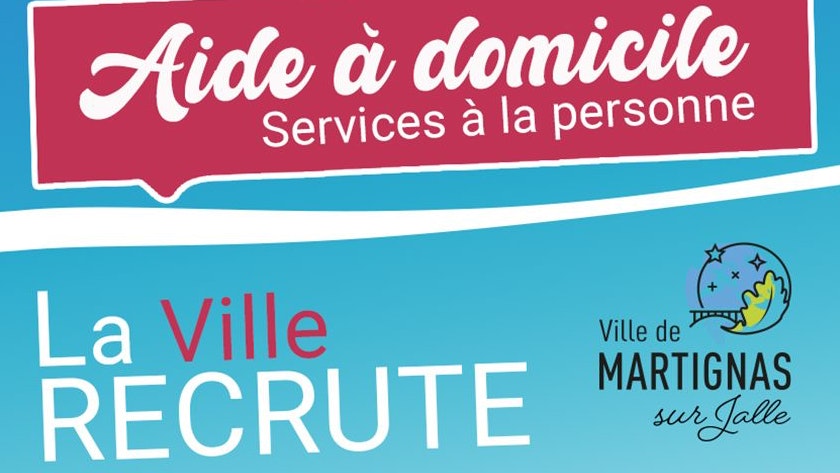 Aide à dommicile / La Ville recrute