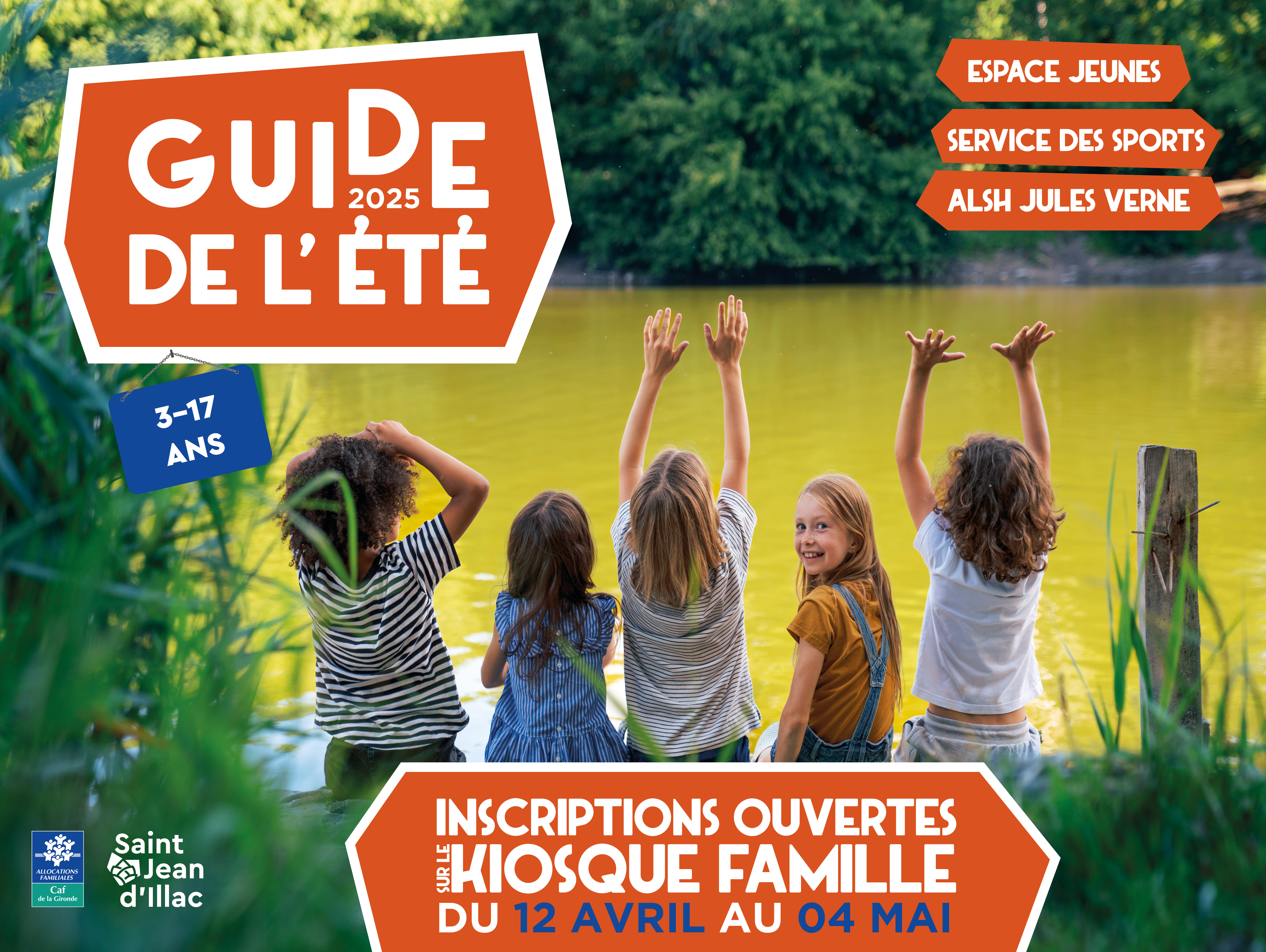 Guide de l'été 2025 - Inscriptions