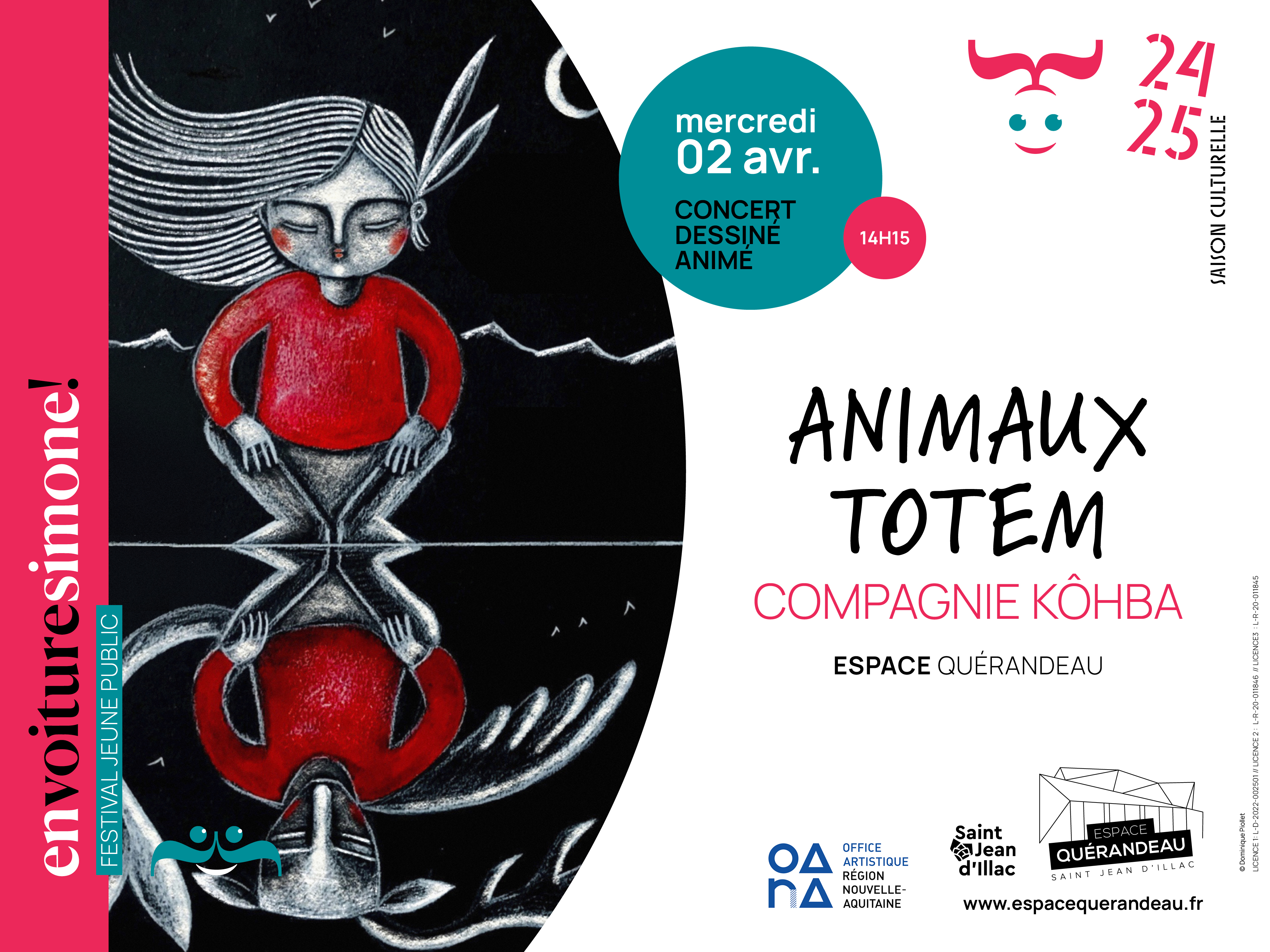 Concert dessiné animé - Animaux Totem