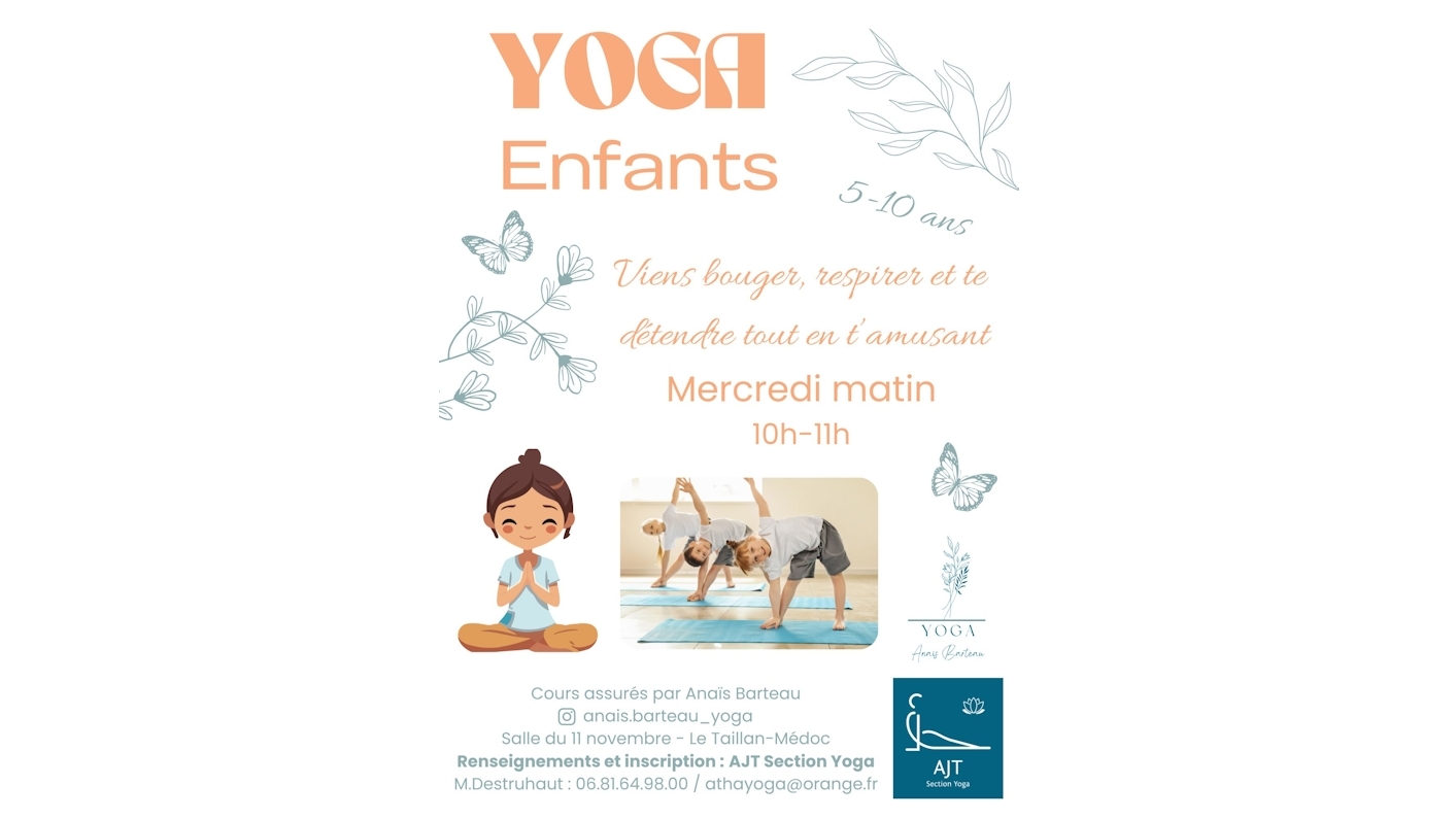 Cours yoga enfants